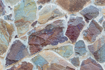 A rock. Granite stone. background. Close-up.