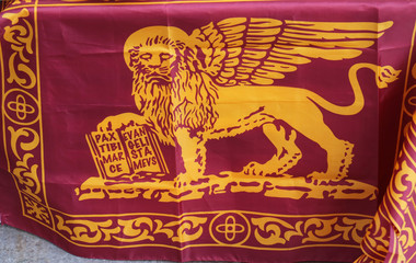 Fototapeta na wymiar Venice national flag