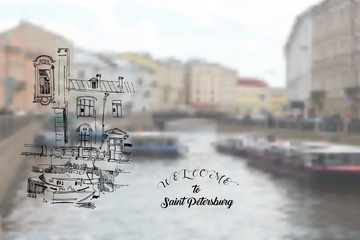 Saint Petersburg Street and Landscape Sketches - 288881957