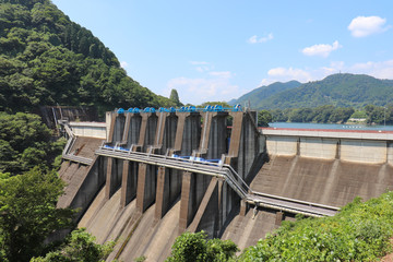 城山ダム（神奈川県相模原市）,shiroyama dam,sagmaihara city,kanagawa pref,japan