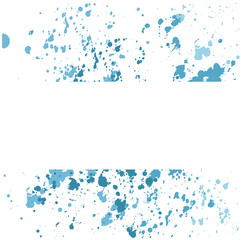 Fototapeta na wymiar Blue abstract background or banner, vector illustration