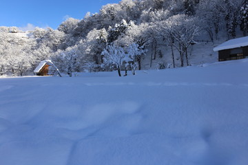 白川郷 合掌村 雪景色