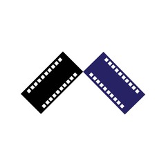 Fototapeta na wymiar film logo vector
