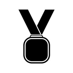 Medal icon, logo isolated on white background