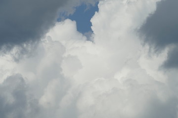 Fototapeta premium Wolken, Grauer Himmel, Deutschland
