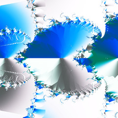 Obraz premium Fractal is never-ending pattern.Fractals are infinitely complex patterns.