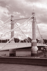 Albert Bridge; Chelsea, London