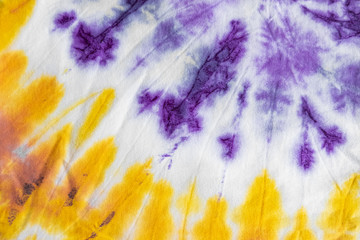 seamless colorful of tie dye fabric pattern background