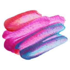 Acrylic or oil color stroke. Vector text box for your lettering or greeting card. Poster Hand Drawn Template Design