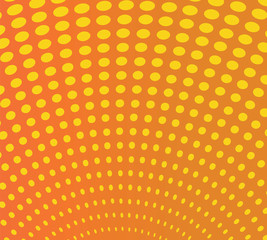 Yellow abstract vector party background
