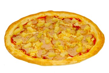 pizza isolated on white background