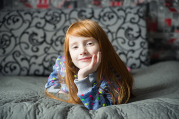 Fototapeta premium portrait of a young girl
