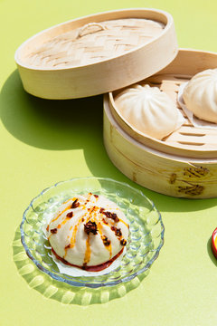 Cha Siu Bao on Green