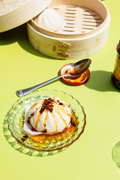 Cha Siu Bao on Green