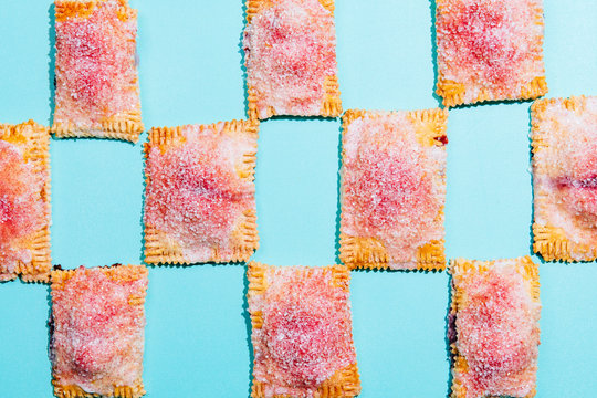 Homemade Berry Pop Tart with Sprinkles