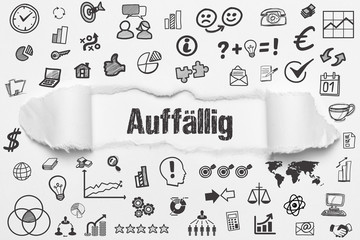 Auffällig 