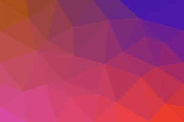 Obraz premium red abstract geometric background with triangles