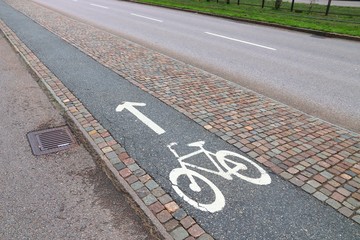 Sweden bike path