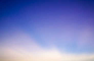Fototapeta premium Sky Lights After Sunset