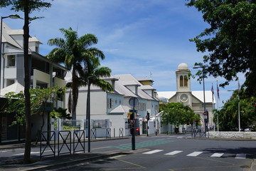 Kirche in La reunion in saint denis in frankreich