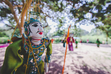 Myanmar traditional toy in Bagan, Myanmar
