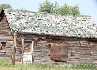 old house in village