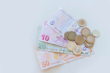 Turkish Lira - banknotes and coins