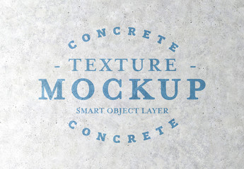 Concrete Texture Mockup