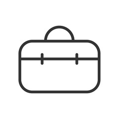 vector illustration of a briefcase