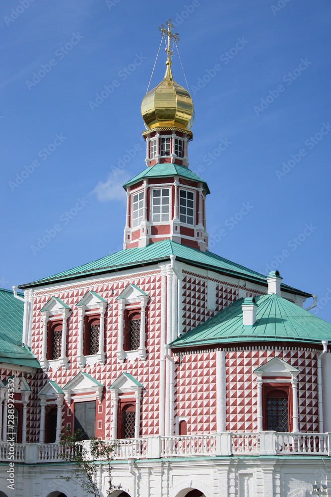 Wall mural In the New Jerusalem Monastery, Moscow Region