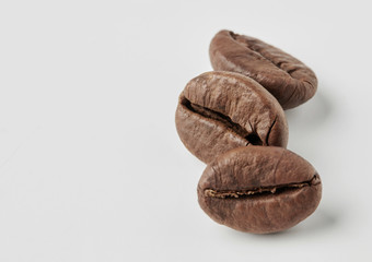 Coffee beans close-up