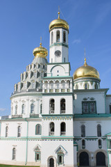 Fototapeta na wymiar In the New Jerusalem Monastery, Moscow Region
