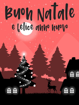 Buon Natale cartolina