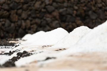 Salinas De Fuencaliente Salt Piles, La Palma