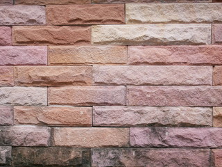 old red brick wall background