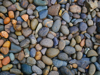 grit stone background, nature pebble beach background