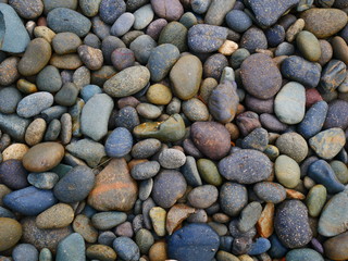 grit stone background, nature pebble beach background
