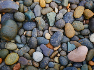 grit stone background, nature pebble beach background
