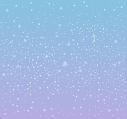 Christmas pattern snowflakes. Background template