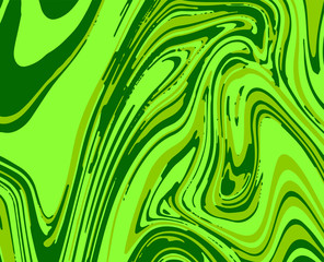 Background green abstract liquid splash space