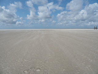 Unendliche Weite an der Nordsee