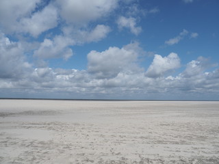 Unendliche Weite an der Nordsee