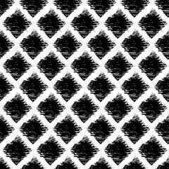 Seamless Pattern hand drawn with scribble Smear