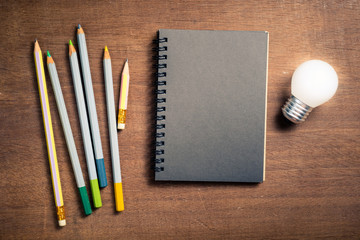 Creative Work with Writing Pad