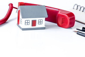 concept calling doctor to home check up
