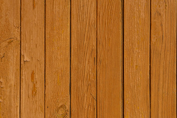 Brown wooden background from old brown planks, vertical format