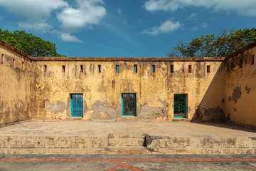Prison Island historical architecture