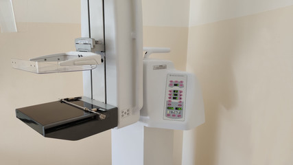 X ray mammograph in a doctor's office, medical equipment