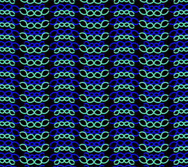 Line work art pattern design for textile and background  