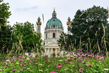 St. Charles Church (Karlskirche) in Vienna, Austria